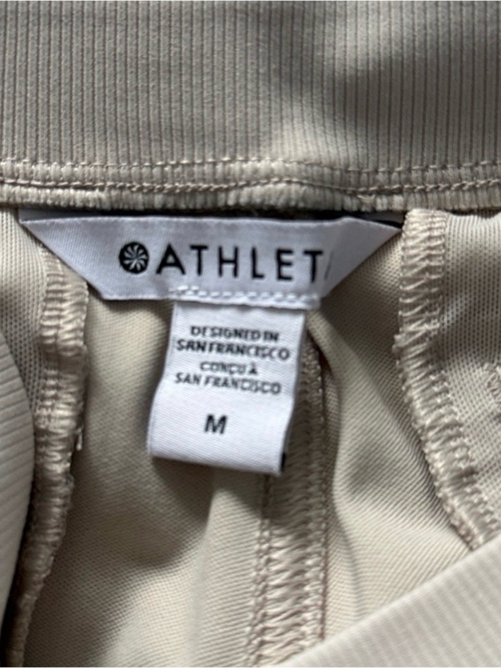 Athleta Venice High Rise Wide-Leg Sand Beige Pants - Medium - Picture 6 of 6